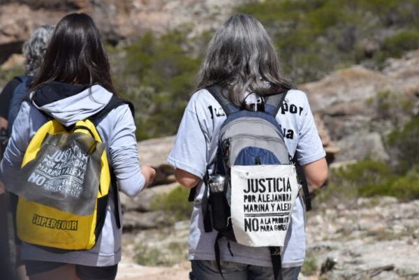 Caminata por justicia para Alejandra, Alexa y Marina