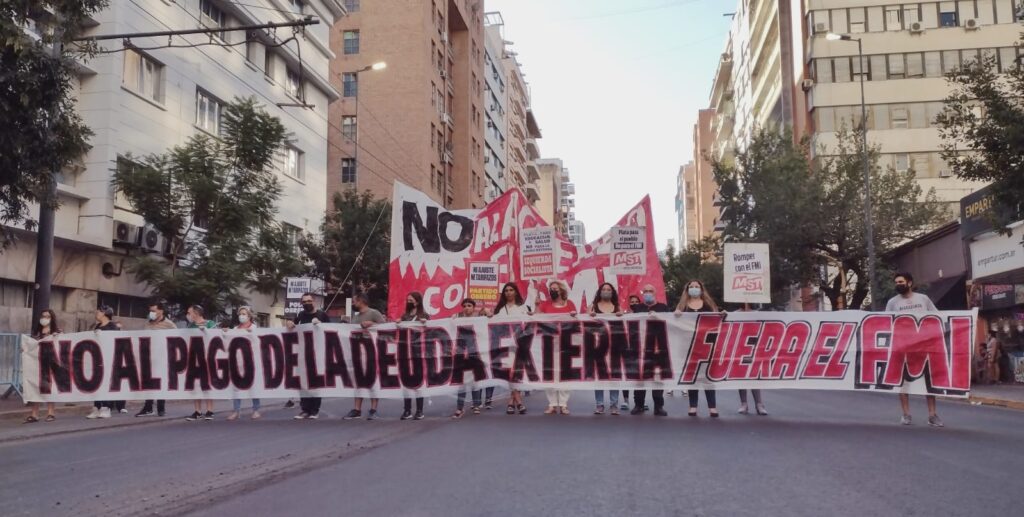 El MST exige que se investiguen los ataques a la marcha contra el FMI 1 WhatsApp Image 2022 02 08 at 18.57.56